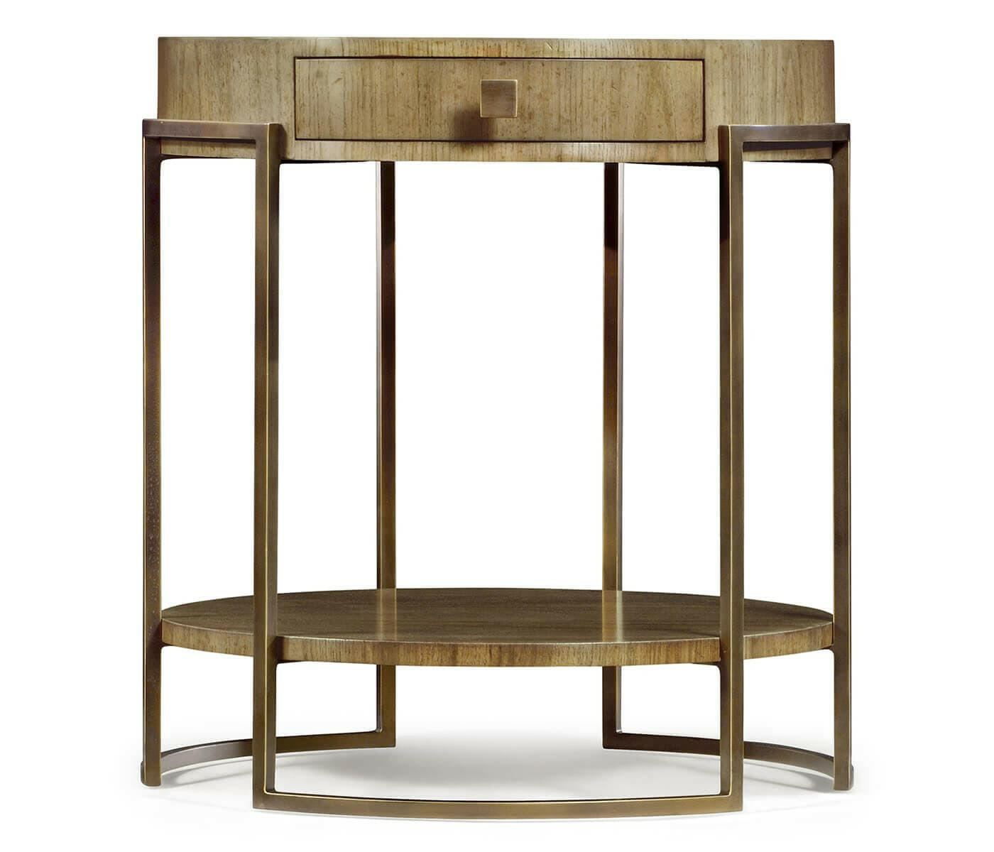 Jonathan Charles Living Jonathan Charles Hestia Chestnut Round Side Table House of Isabella UK