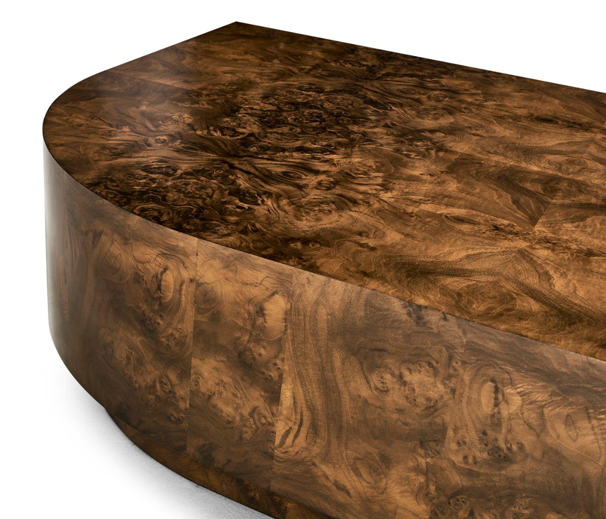 Jonathan Charles Jacques Radius Coffee Table.