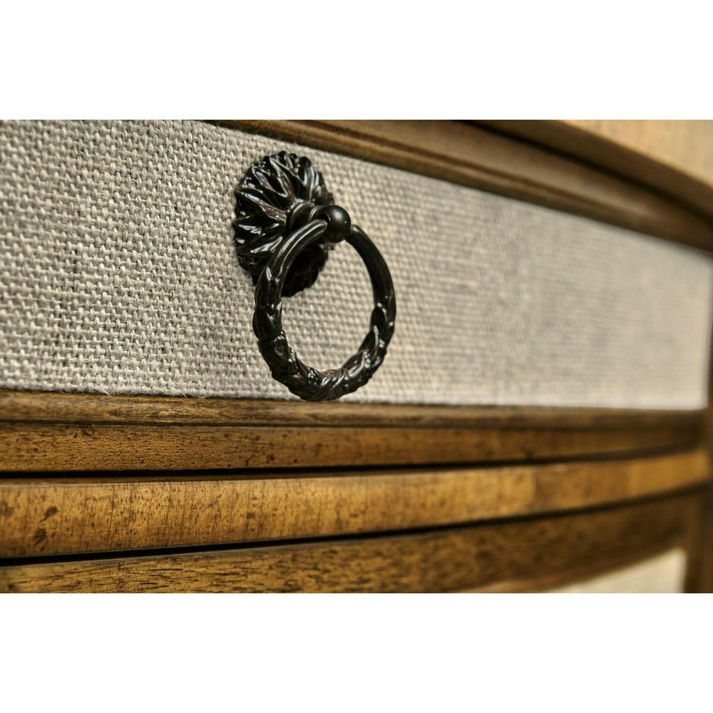 Jonathan Charles Juliet Demi Lune Sideboard.