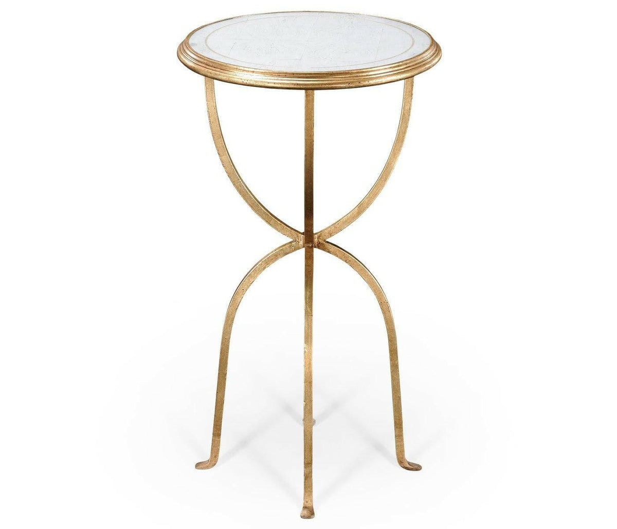 Jonathan Charles Lamp Table Horseshoe - Gilded.