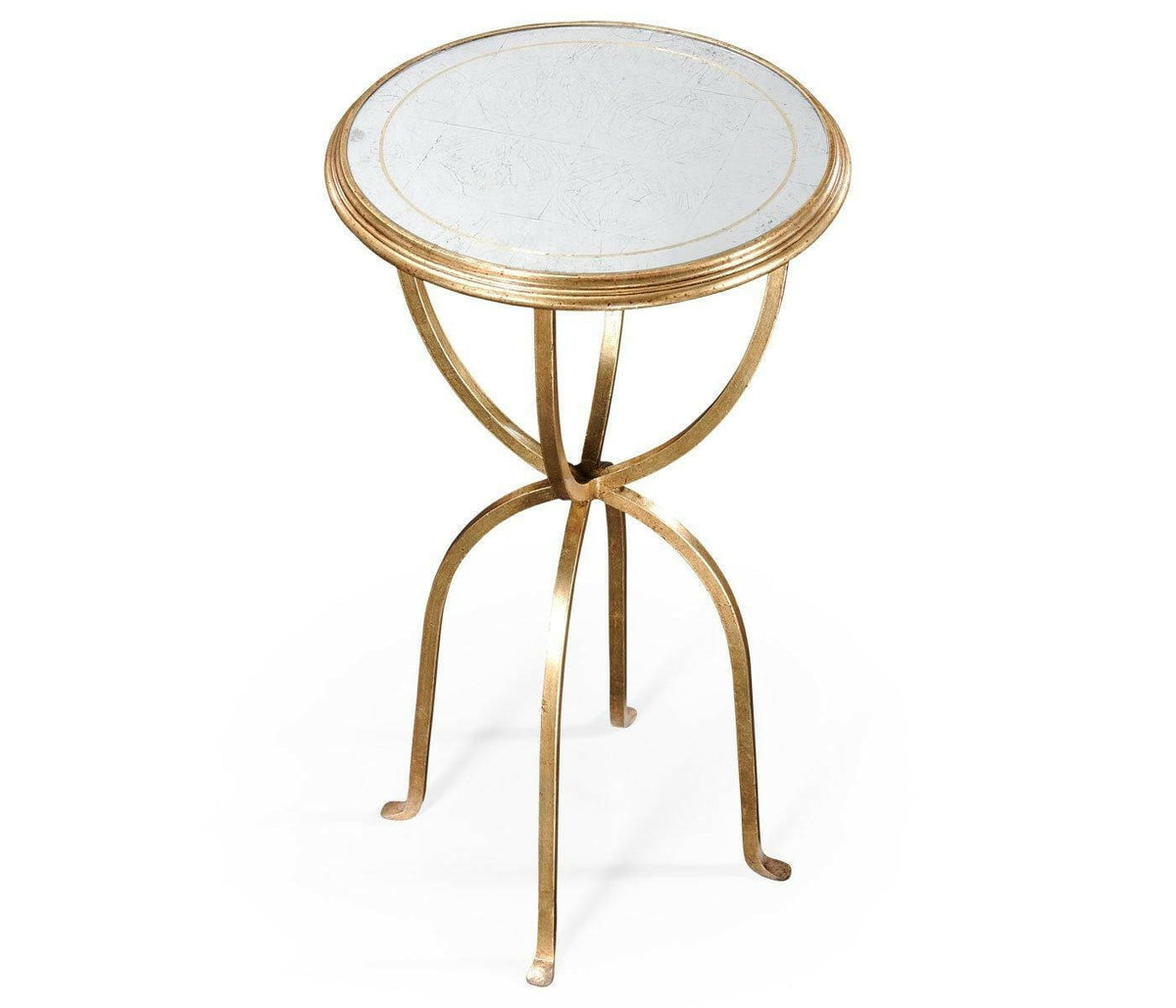 Jonathan Charles Lamp Table Horseshoe - Gilded.