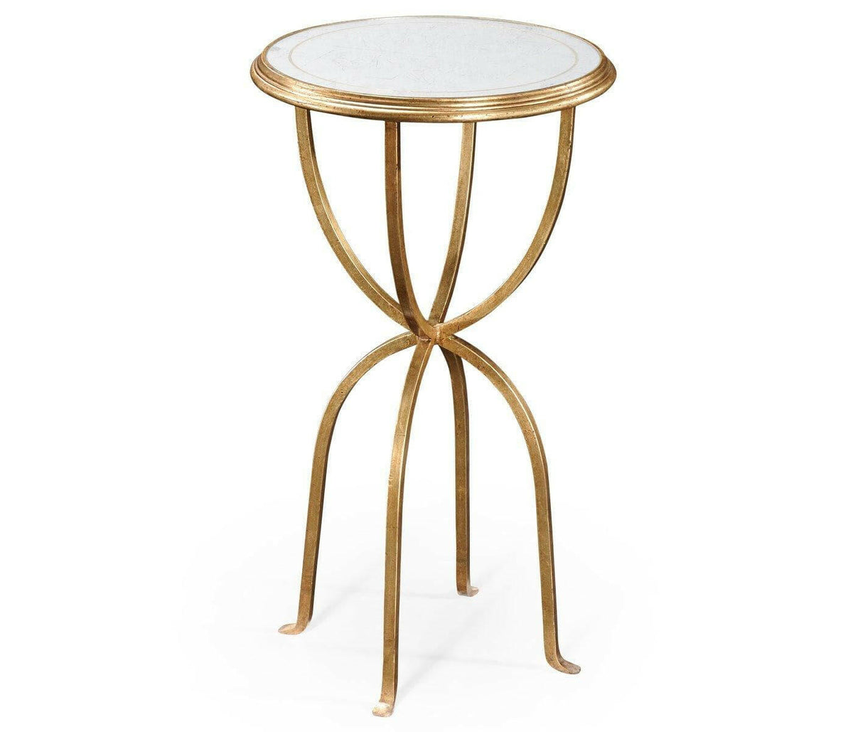 Jonathan Charles Lamp Table Horseshoe - Gilded.