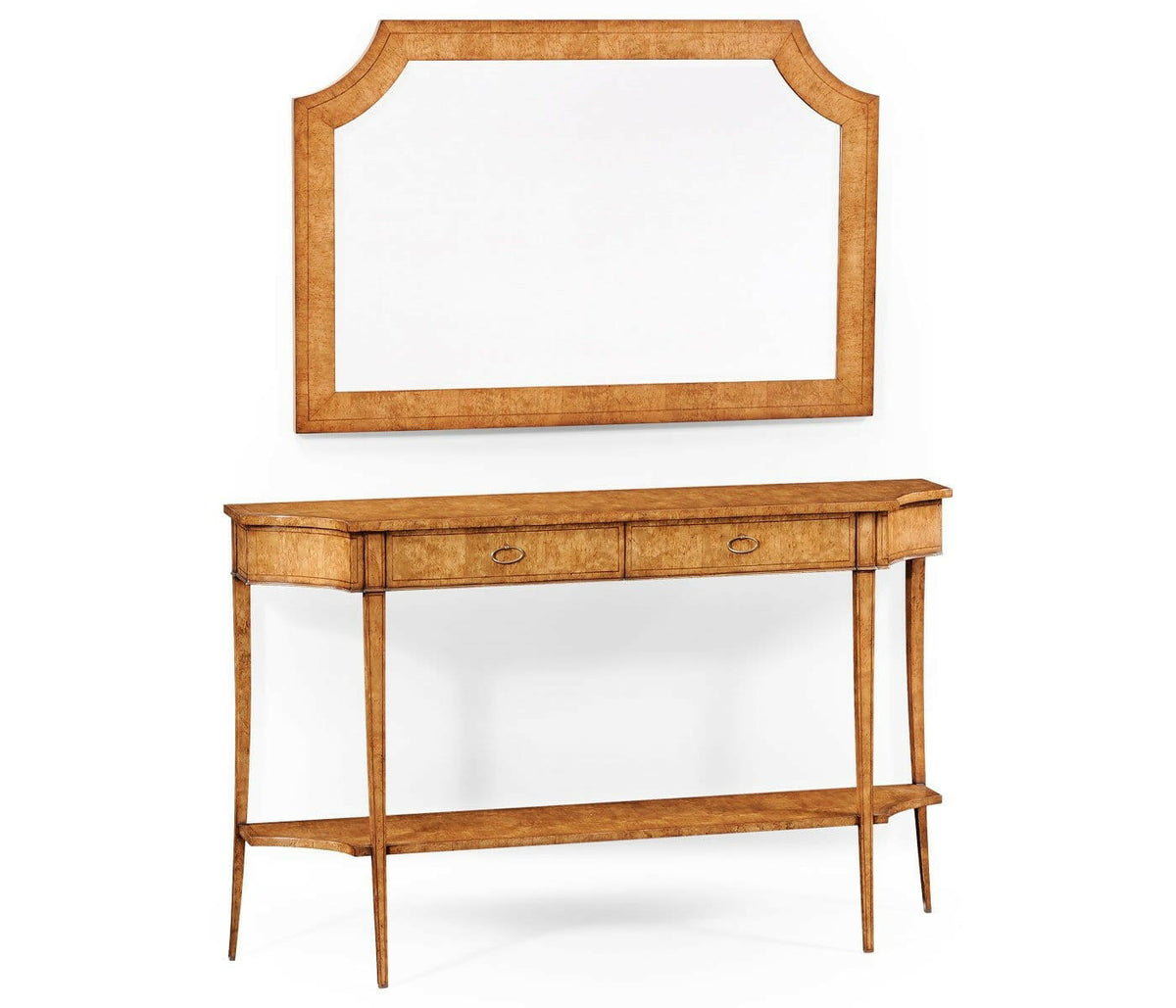 Jonathan Charles Large Console Table Biedermeier.