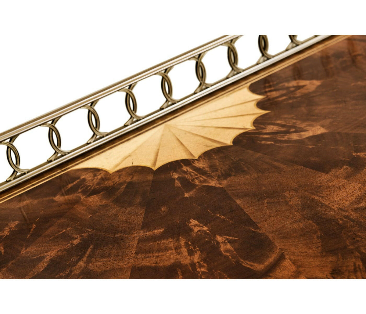 Jonathan Charles Large Demilune Sideboard Georgian.