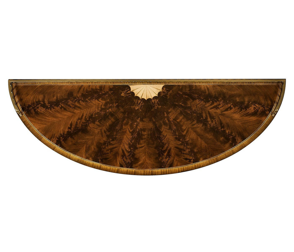 Jonathan Charles Large Demilune Sideboard Georgian.