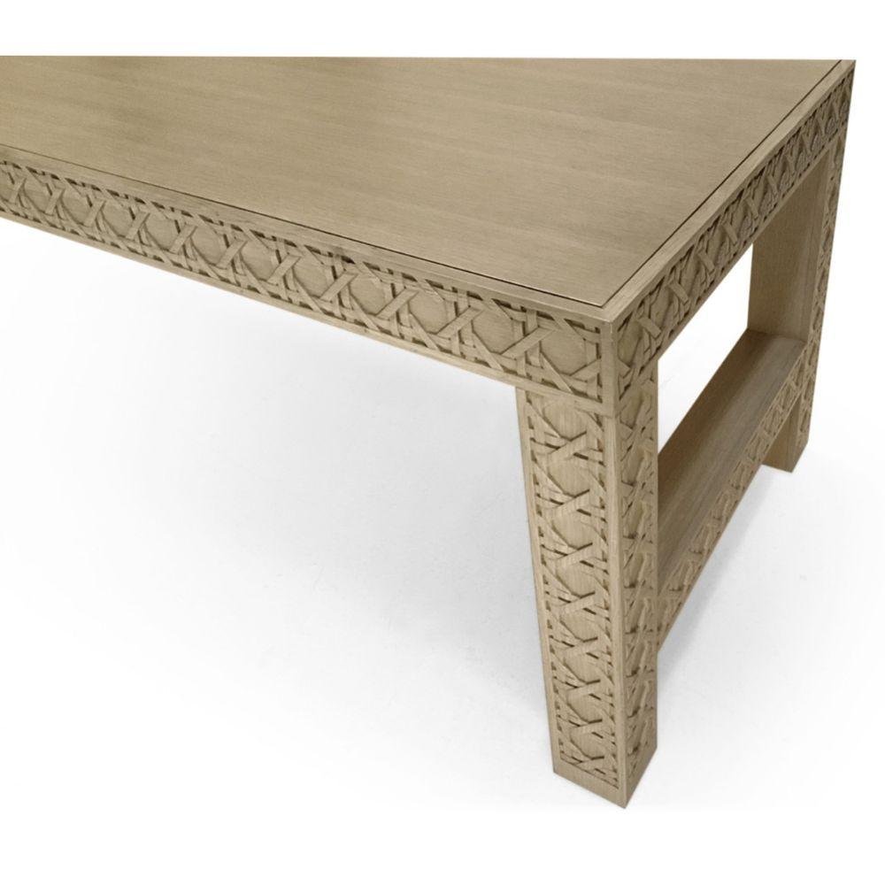 Jonathan Charles Living Jonathan Charles Leonardo Carved Coffee Table House of Isabella UK