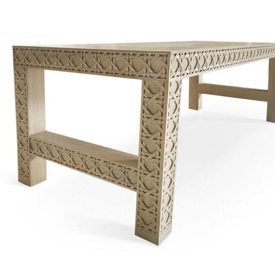 Jonathan Charles Living Jonathan Charles Leonardo Carved Coffee Table House of Isabella UK