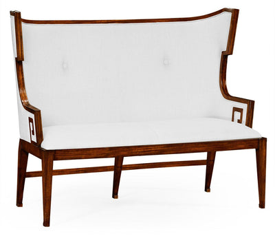 Jonathan Charles Living Jonathan Charles Loveseat Greek Revival in Walnut - Com House of Isabella UK