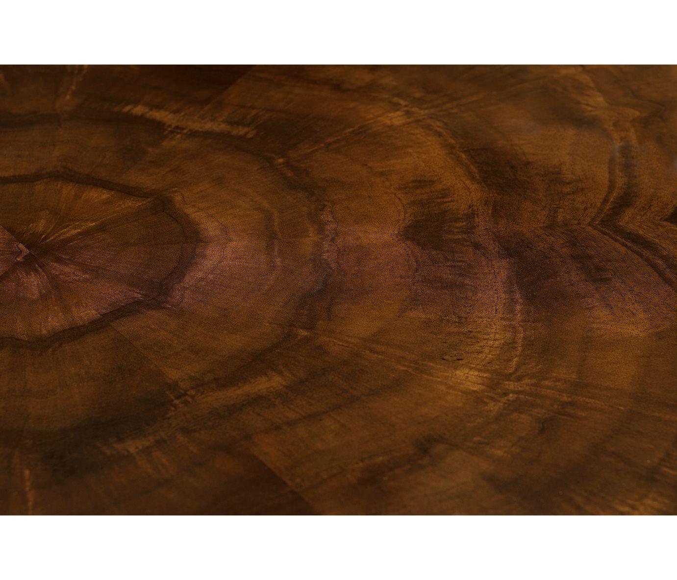 Jonathan Charles Living Jonathan Charles Mahogany Centre Table with Gilded Lions Paw Feet House of Isabella UK