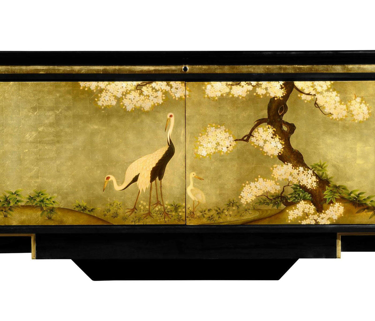 Jonathan Charles Media Cabinet Modern Asian.