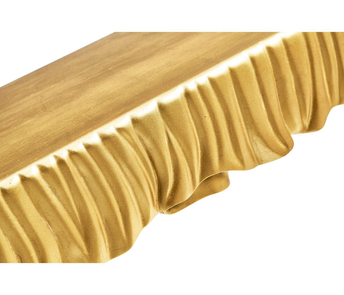 Jonathan Charles Narrow Console Table Candle Wax - Gold.