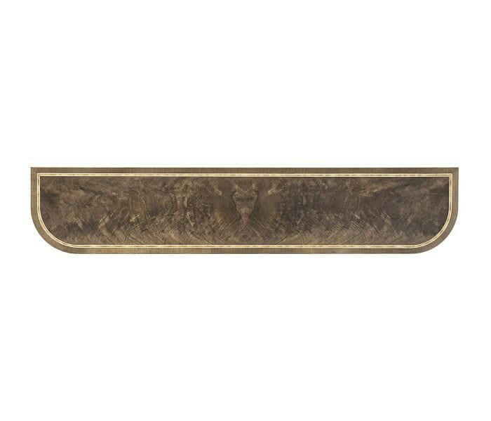 Jonathan Charles Narrow Console Table Classic Regency with Under Tier - Bleached.