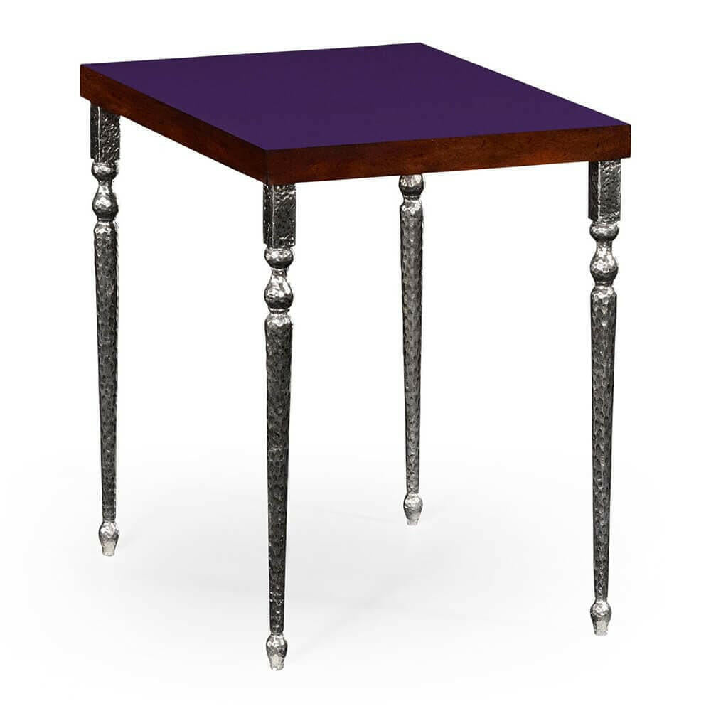 Jonathan Charles Nest of Tables Cloud in Mahogany.