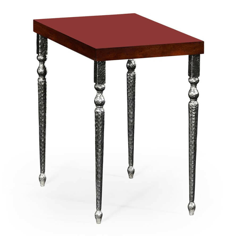 Jonathan Charles Nest of Tables Cloud in Mahogany.