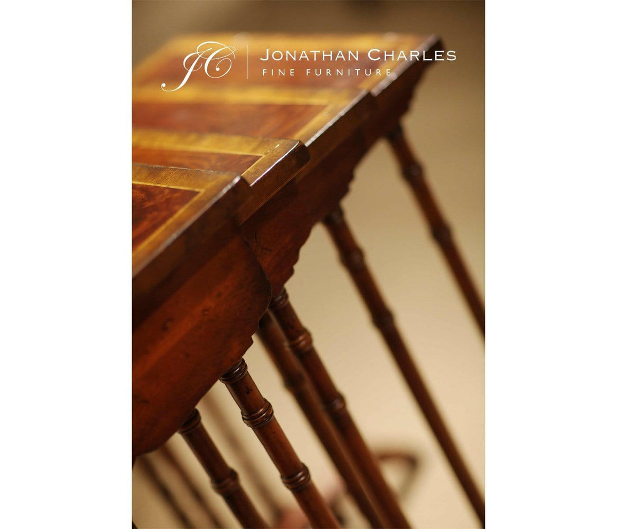 Jonathan Charles Nest of Tables Georgian.