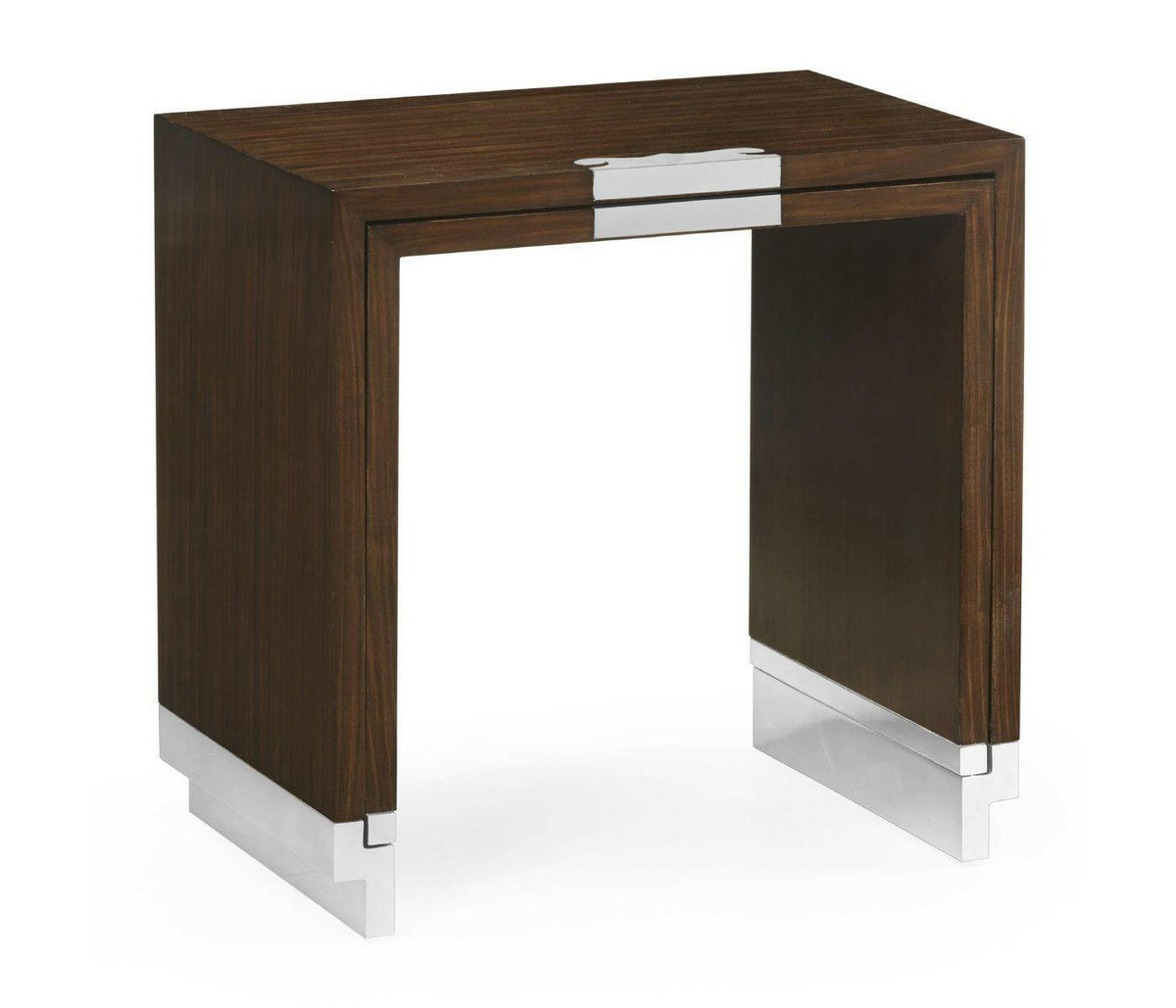 Jonathan Charles Nest of Tables Military in Santos Rosewood.