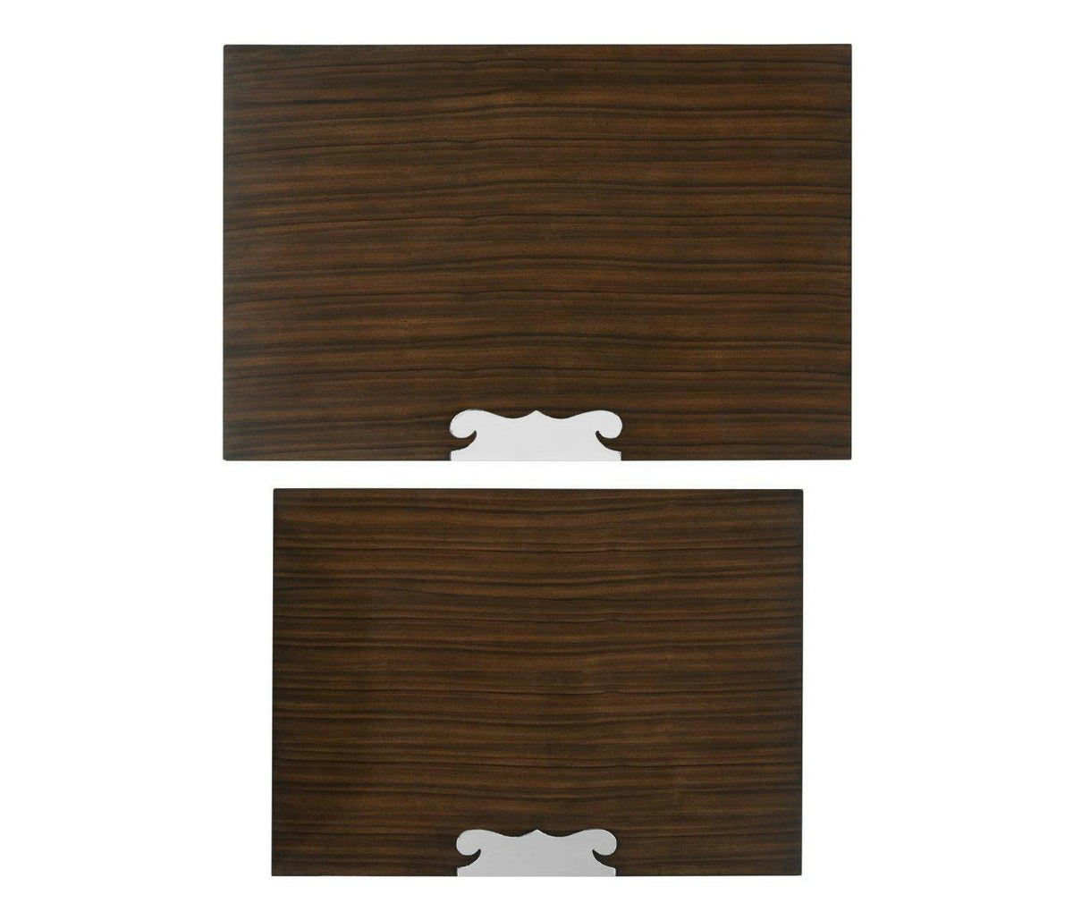 Jonathan Charles Nest of Tables Military in Santos Rosewood.