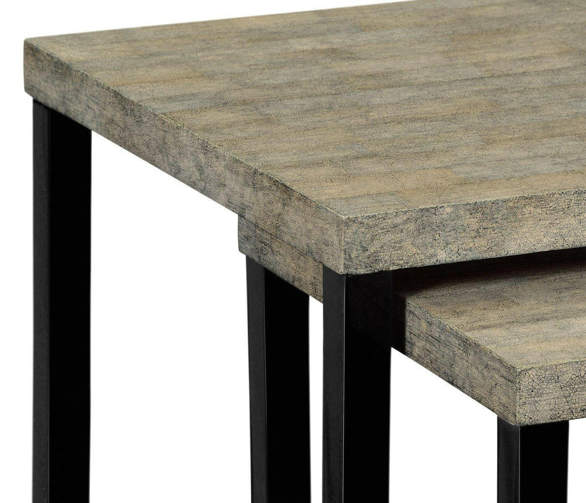 Jonathan Charles Nest of Tables Oriental - Bone Eggshell.