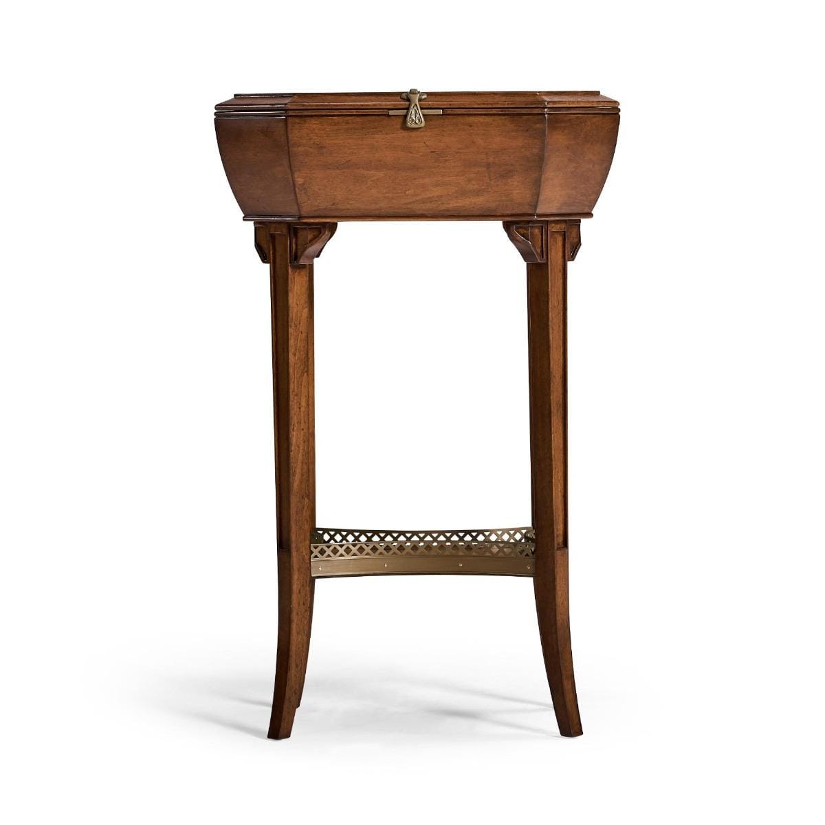 Jonathan Charles Octagonal Table with Lid Victorian.