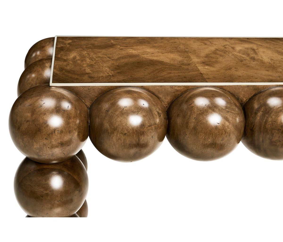 Jonathan Charles Orb Console Table.