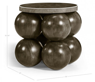 Jonathan Charles Living Jonathan Charles Orb Round Accent Table House of Isabella UK