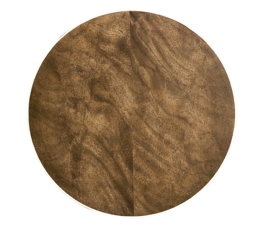 Jonathan Charles Orb Round Accent Table.