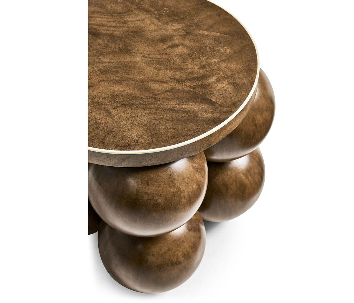 Jonathan Charles Orb Round Accent Table.