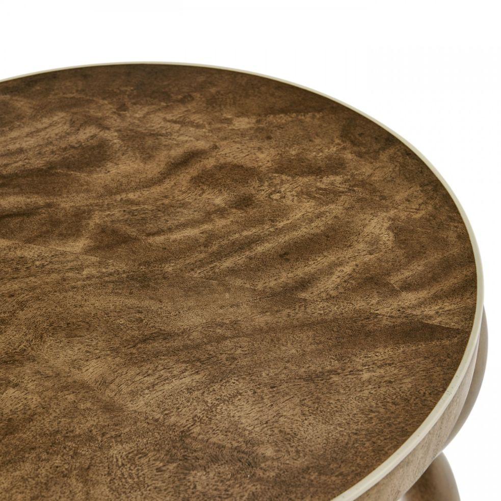 Jonathan Charles Orb Round Accent Table.