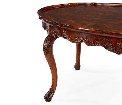 Jonathan Charles Living Jonathan Charles Oval Coffee Table George Iii in Mahogany House of Isabella UK