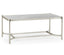 Jonathan Charles Living Jonathan Charles Rectangular Coffee Table Contemporary in Eglomise - Silver House of Isabella UK