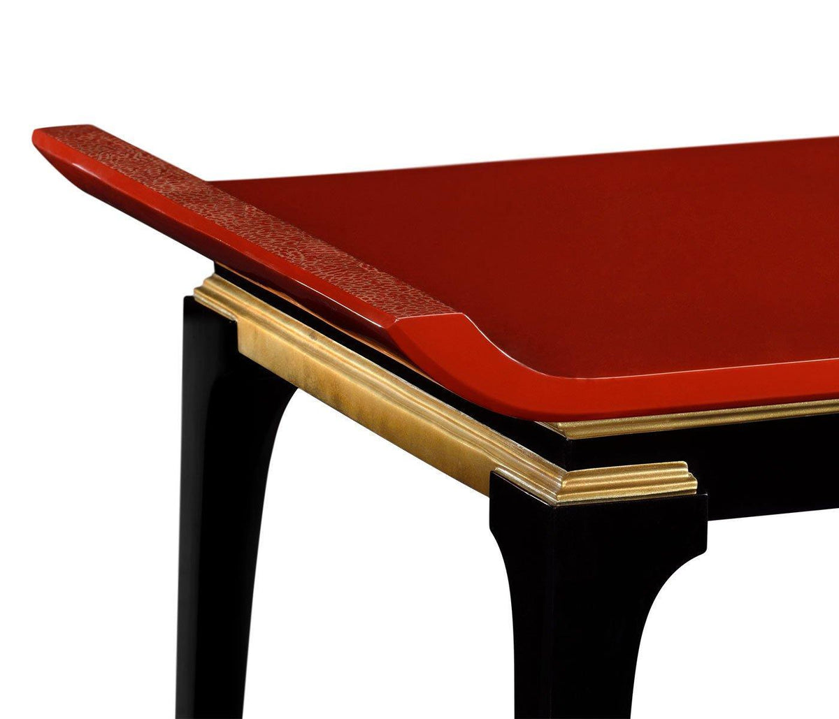 Jonathan Charles Red Emperor Desk.