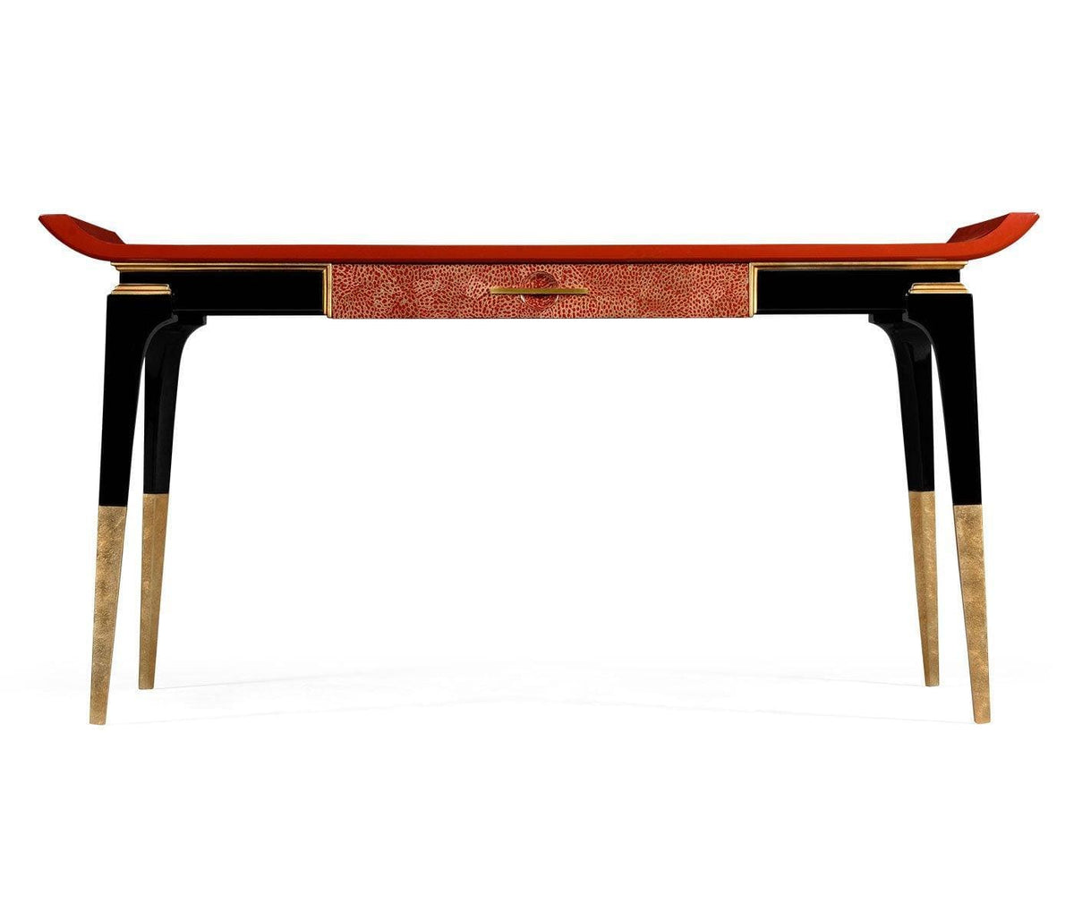 Jonathan Charles Red Emperor Desk.