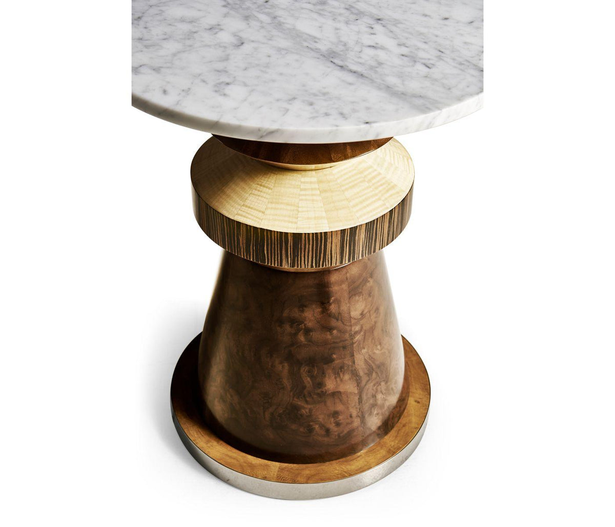 Jonathan Charles Rook Round Accent Table.