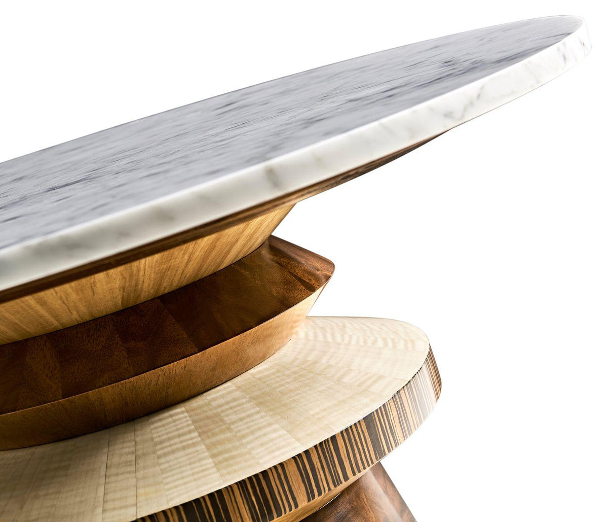 Jonathan Charles Rook Round Cocktail Table.