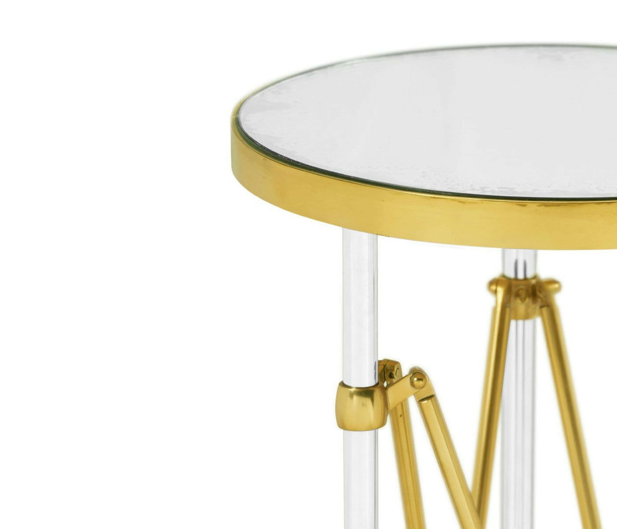 Jonathan Charles Round Accent Table Vanity.