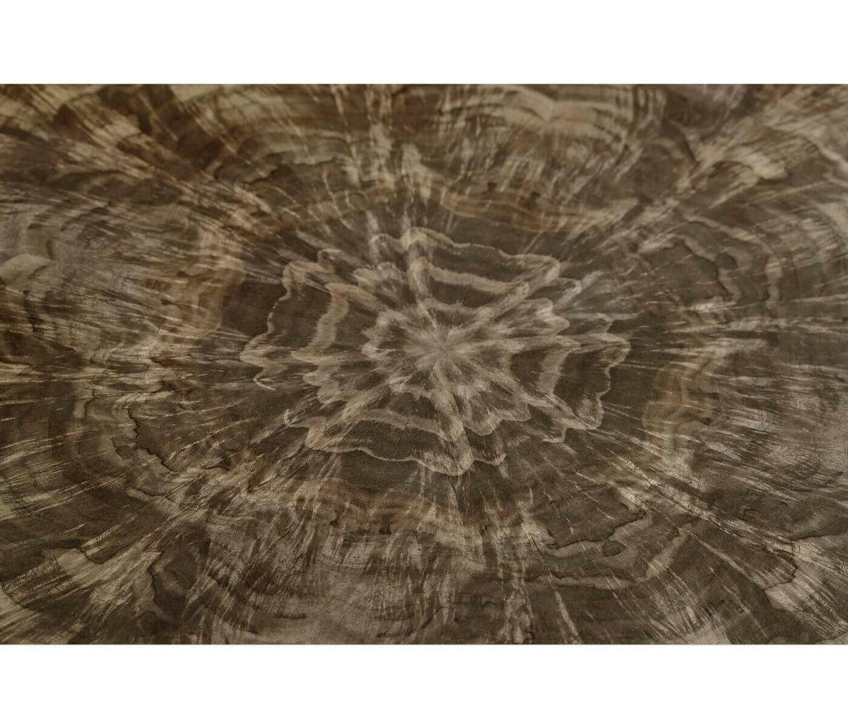 Jonathan Charles Round Bleached Mahogany Side Table.