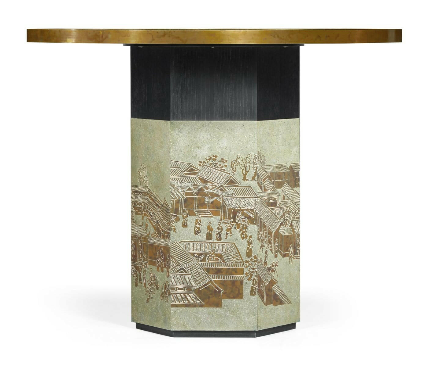 Jonathan Charles Living Jonathan Charles Round Centre Table Chinoiserie Style House of Isabella UK