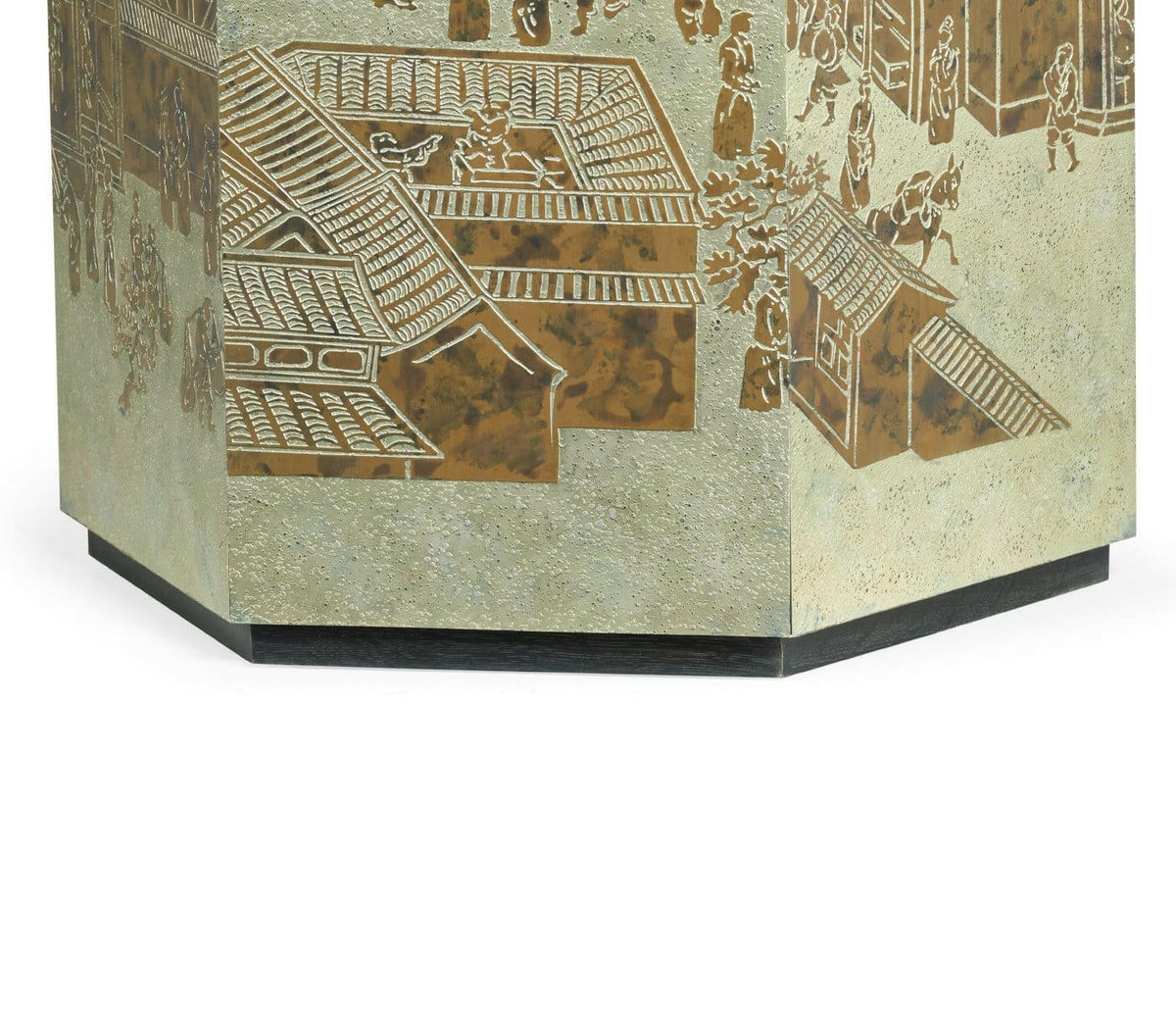 Jonathan Charles Round Centre Table Chinoiserie Style.