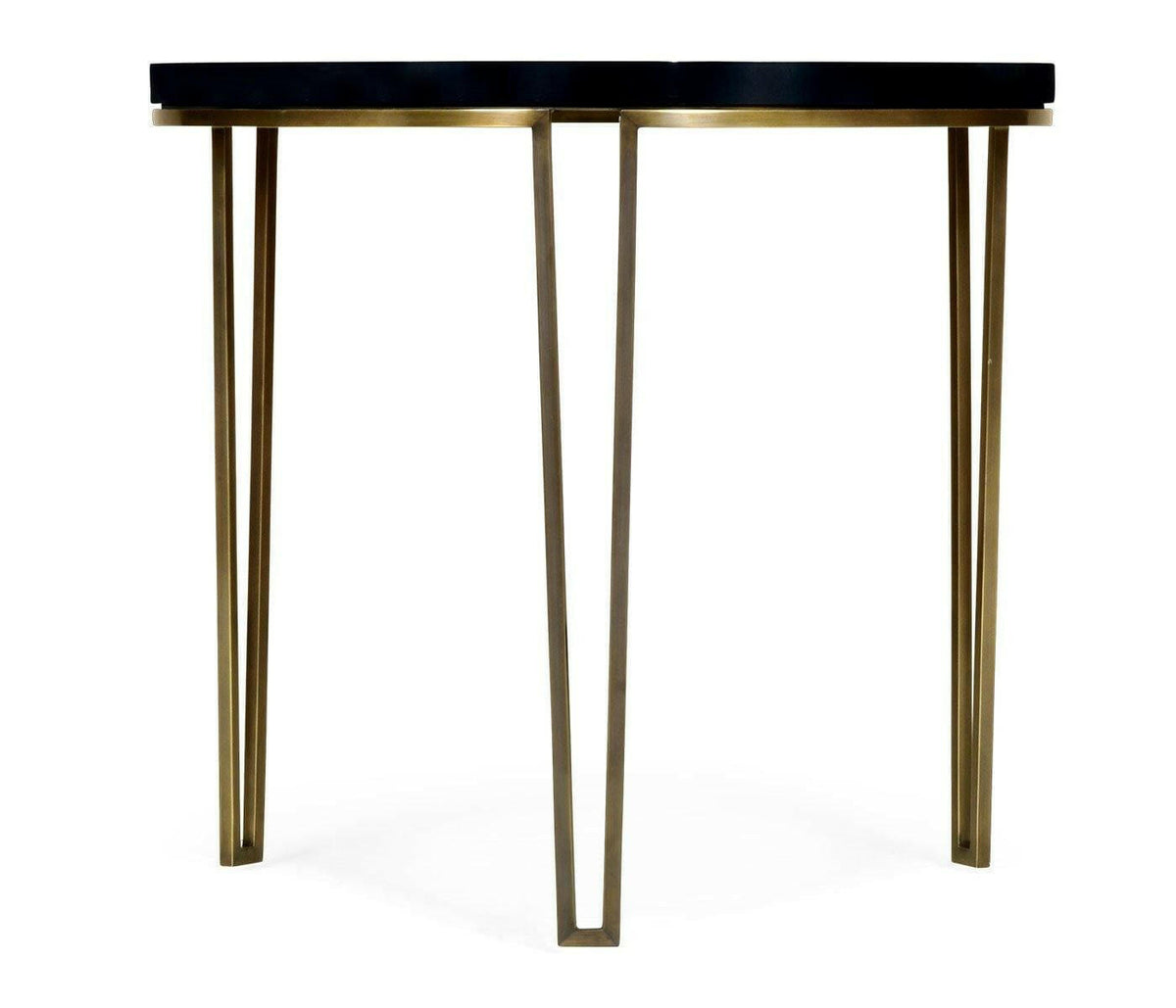 Jonathan Charles Round Lamp Table Helix.