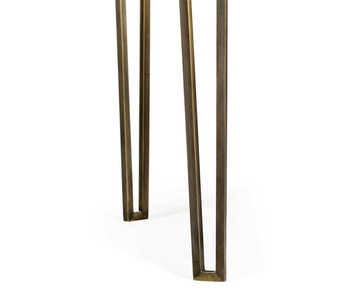 Jonathan Charles Round Lamp Table Helix.