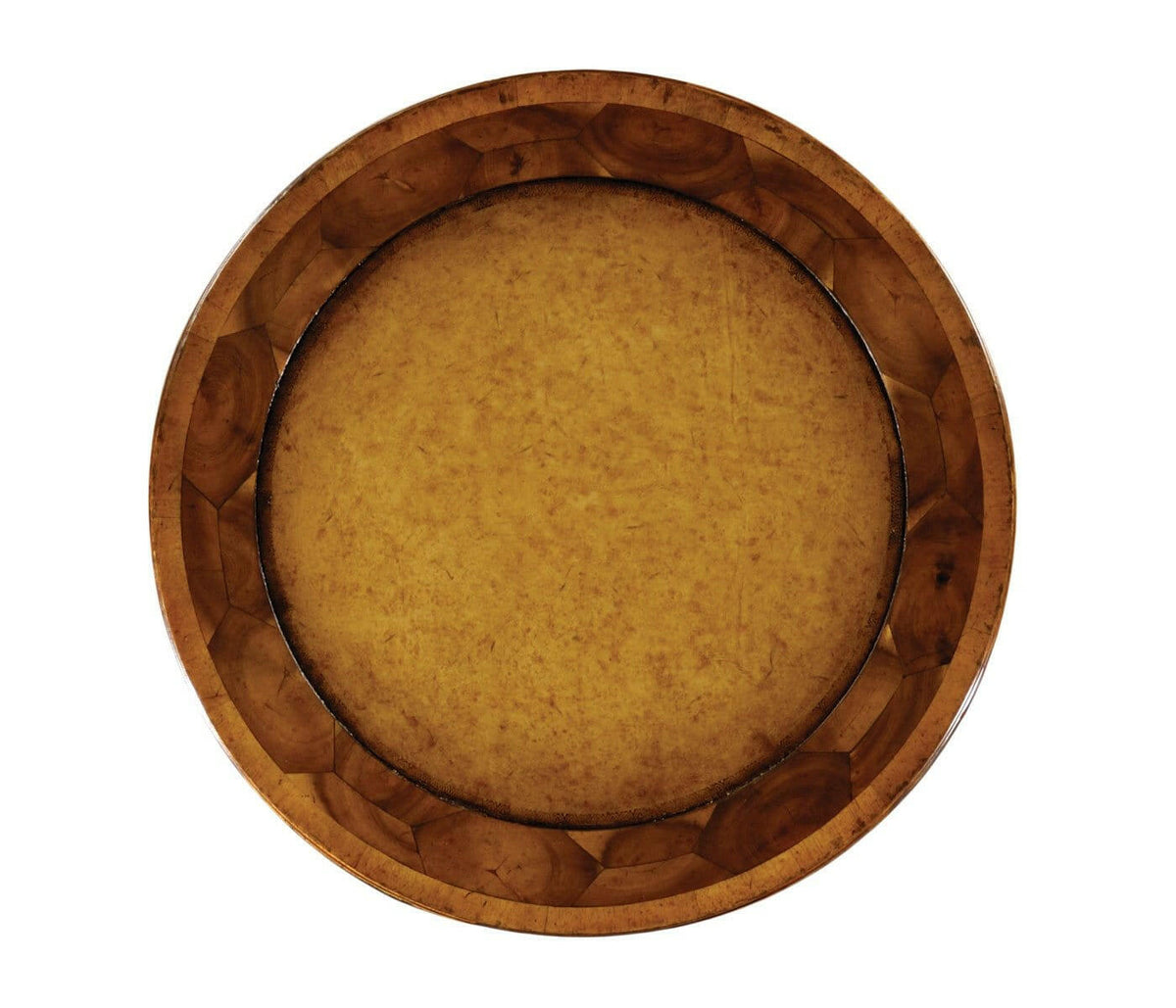 Jonathan Charles Round Lamp Table Oyster.