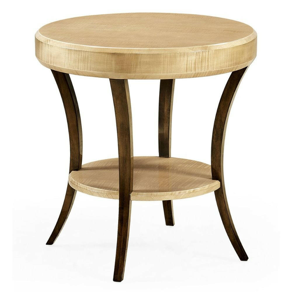 Jonathan Charles Round Side Table Art Deco.