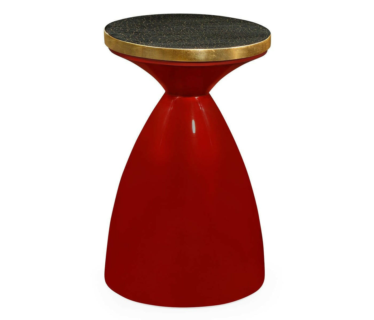 Jonathan Charles Round Wine Table Hourglass - Emperor & Charcoal.