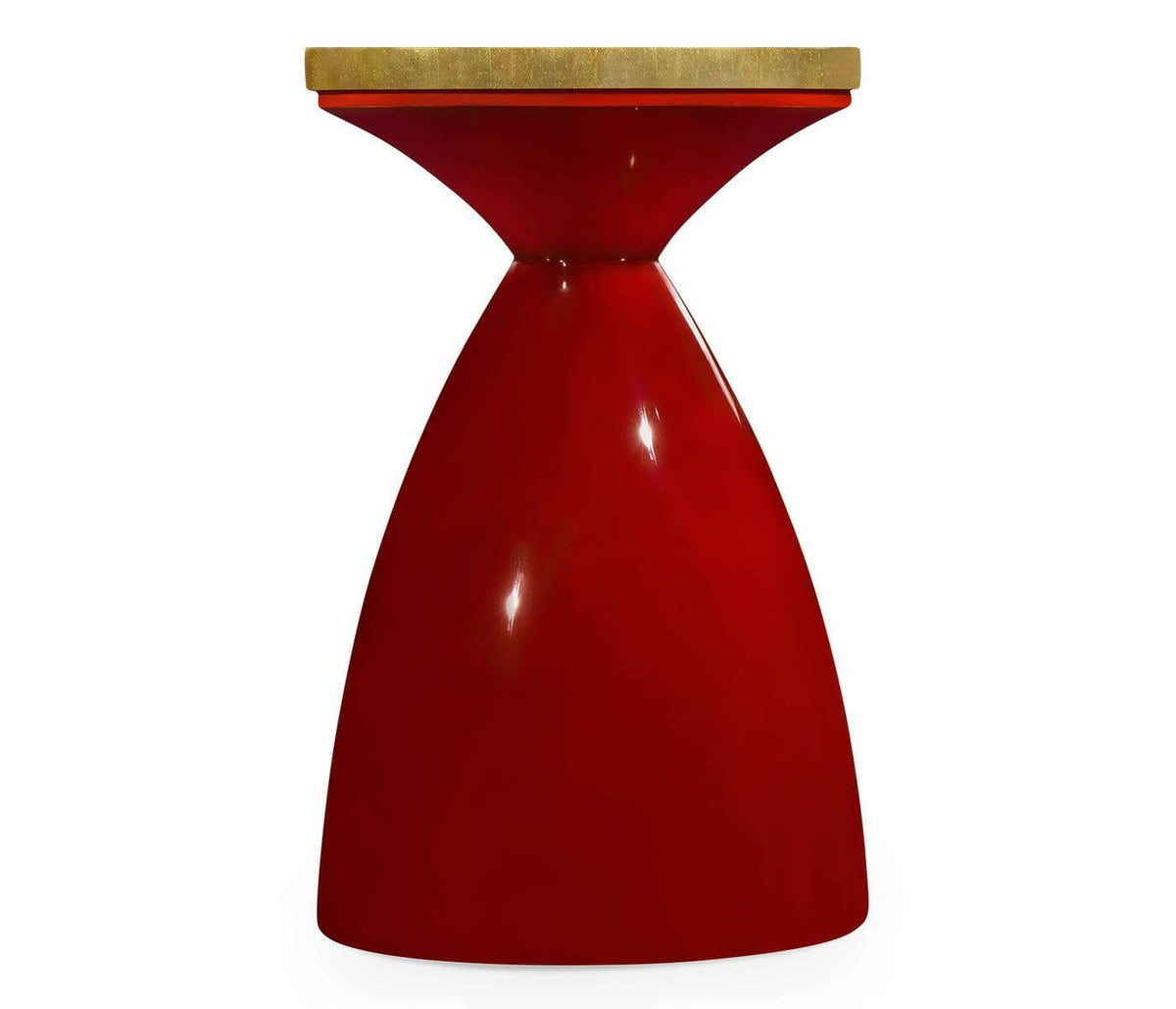 Jonathan Charles Round Wine Table Hourglass - Emperor & Charcoal.