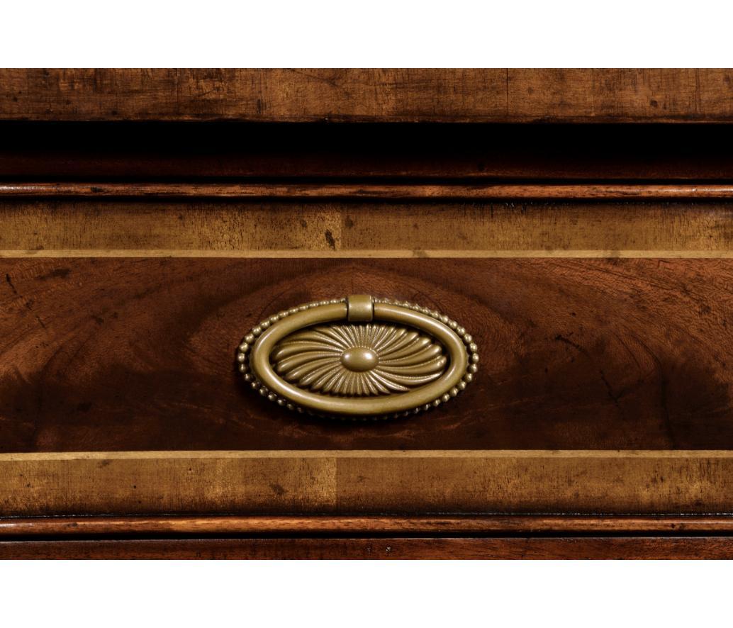 Jonathan Charles Serpentine Console Table Georgian.