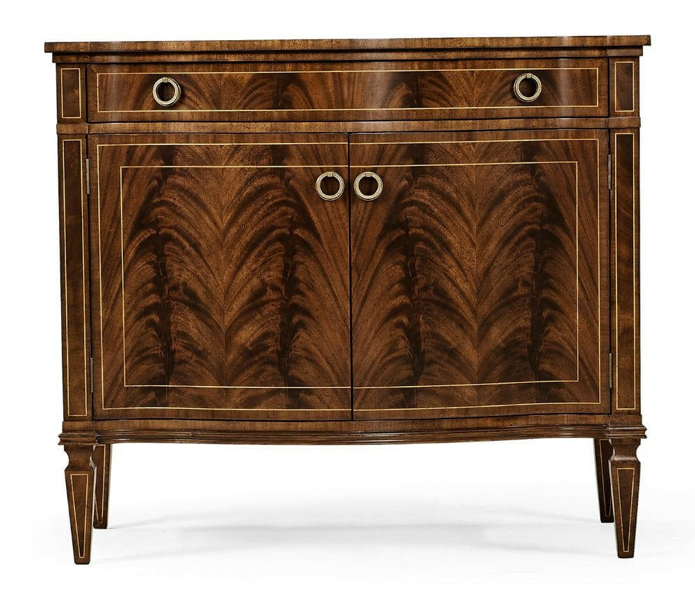 Jonathan Charles Side Cabinet Bowfront Georgian.