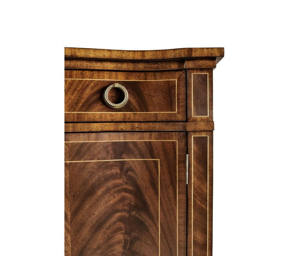 Jonathan Charles Side Cabinet Bowfront Georgian.