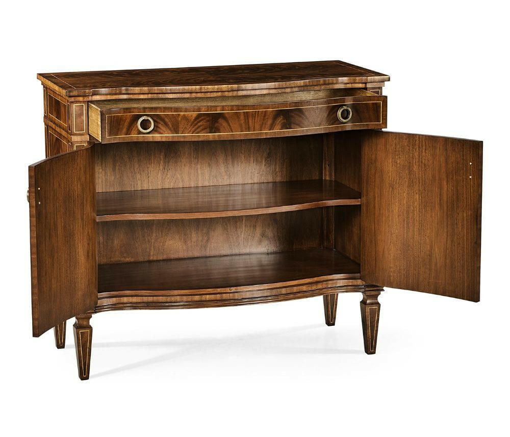 Jonathan Charles Side Cabinet Bowfront Georgian.