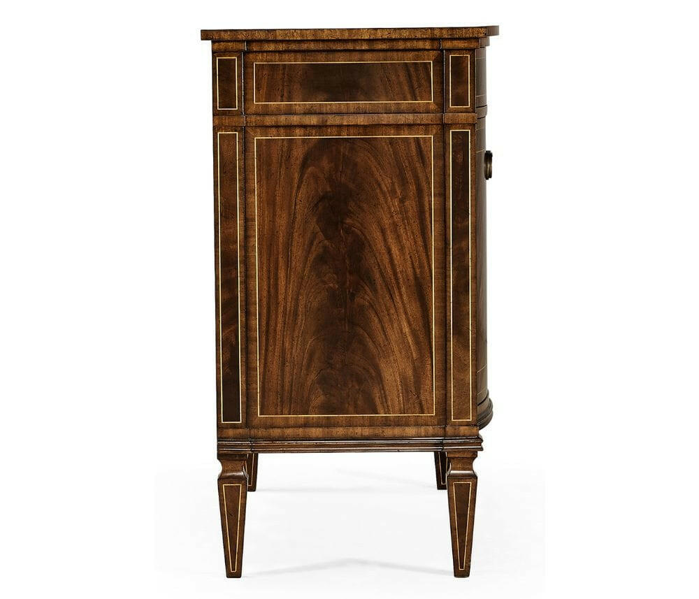 Jonathan Charles Side Cabinet Bowfront Georgian.