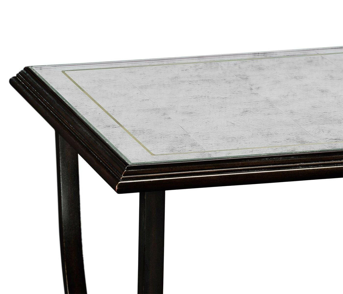 Jonathan Charles Side Table Horseshoe - Bronze.